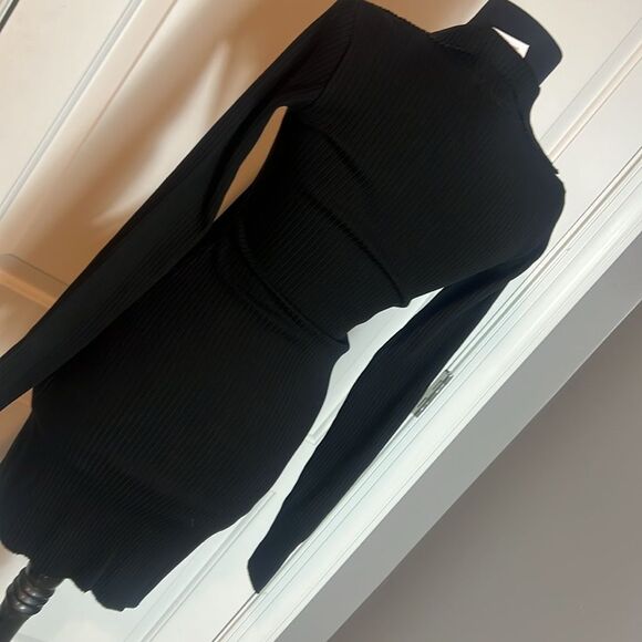 BNWT - COTTON CITIZEN IBIZA POLO DRESS - BLACK - S - Picture 5 of 7